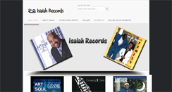 Desktop Screenshot of isaiahrecords.com